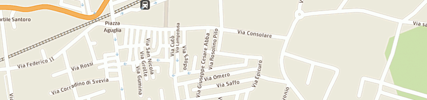 Mappa della impresa aiello e gagliano sdf a BAGHERIA