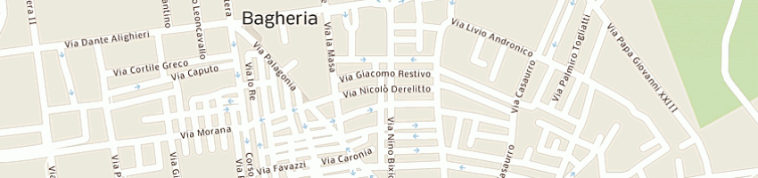 Mappa della impresa mineo a BAGHERIA