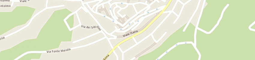 Mappa della impresa secchiari umberto a CORRIDONIA