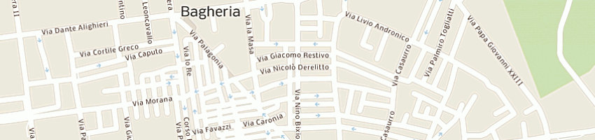 Mappa della impresa audia pietro paolo a BAGHERIA
