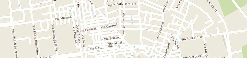 Mappa della impresa nonna rosa la pastaia di de luca gaetana a BAGHERIA