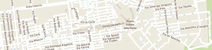 Mappa della impresa ottica eredi sparacino pietro di sparacino francesco e c sas a BAGHERIA