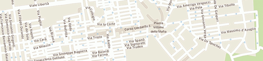 Mappa della impresa gioielleria palumbo snc a BAGHERIA