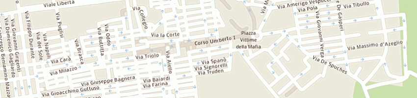 Mappa della impresa morici salvatore a BAGHERIA