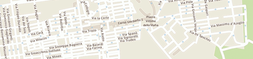 Mappa della impresa lo meo maddalena paola a BAGHERIA