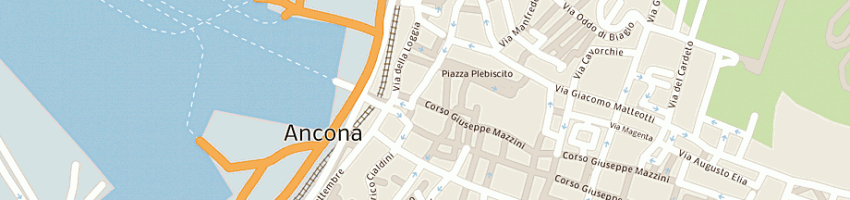 Mappa della impresa infiore srl a ANCONA