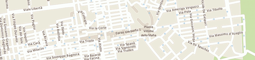 Mappa della impresa rizzo ciro e c snc a BAGHERIA