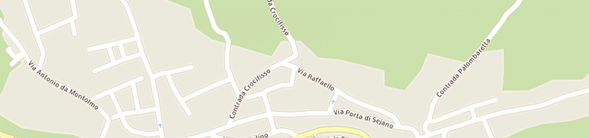 Mappa della impresa tacchificio lup e m (srl) a CORRIDONIA