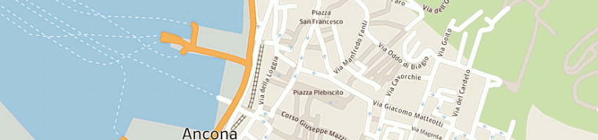 Mappa della impresa ulisse fratelli snc a ANCONA