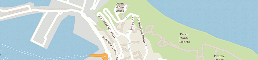 Mappa della impresa danieli giovanni a ANCONA