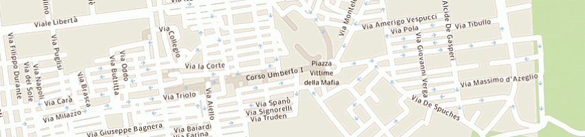 Mappa della impresa municipio a BAGHERIA
