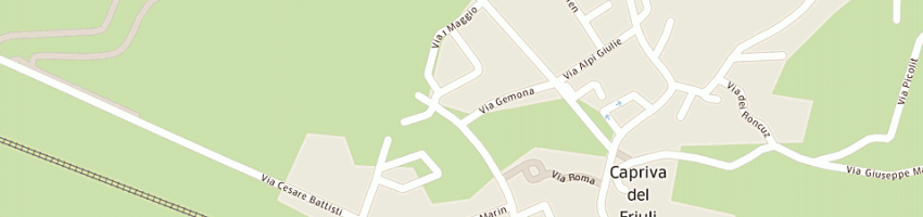 Mappa della impresa menotti franco a CAPRIVA DEL FRIULI