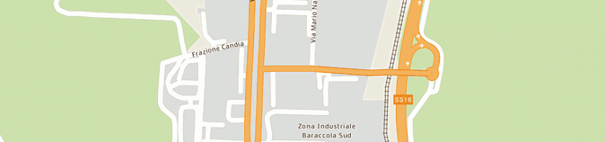 Mappa della impresa d e l t a srl a ANCONA