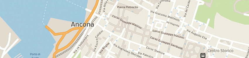 Mappa della impresa favia david a ANCONA