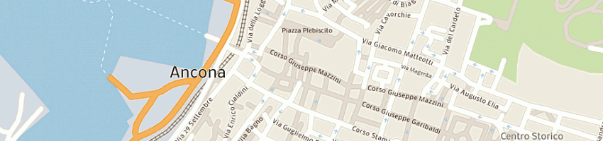 Mappa della impresa berardi bruno eredi a ANCONA