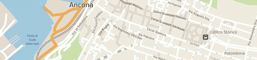 Mappa della impresa cecchi massimo e c sas a ANCONA