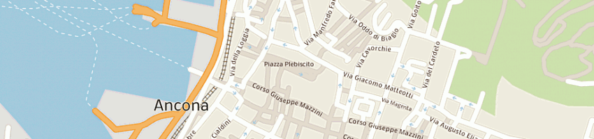 Mappa della impresa a e mmodi di vedere a ANCONA
