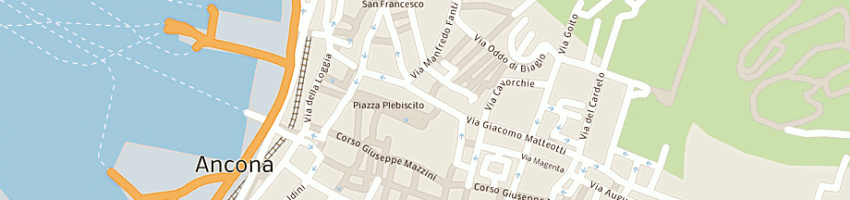 Mappa della impresa comune di ancona a ANCONA