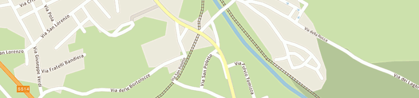 Mappa della impresa bonazza vittorio a MONFALCONE