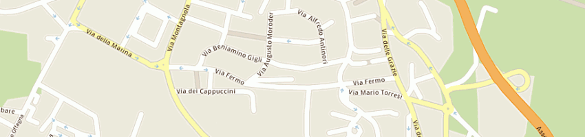 Mappa della impresa copparo cicli a ANCONA