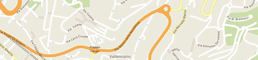 Mappa della impresa scheletecnica snc a ANCONA