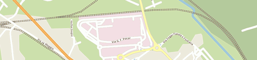 Mappa della impresa orofino a MONFALCONE