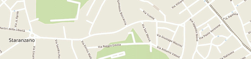 Mappa della impresa agrotecnica a STARANZANO