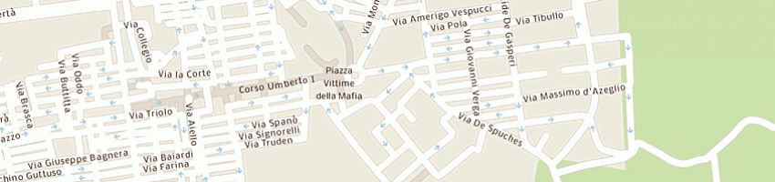 Mappa della impresa banca intesabci spa a BAGHERIA
