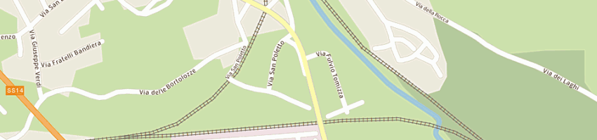 Mappa della impresa rusin bruno a MONFALCONE