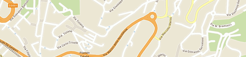 Mappa della impresa baldoni attilio a ANCONA