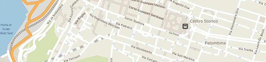 Mappa della impresa saima servizi srl a ANCONA