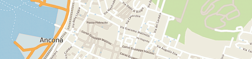 Mappa della impresa lombardi lamberto a ANCONA