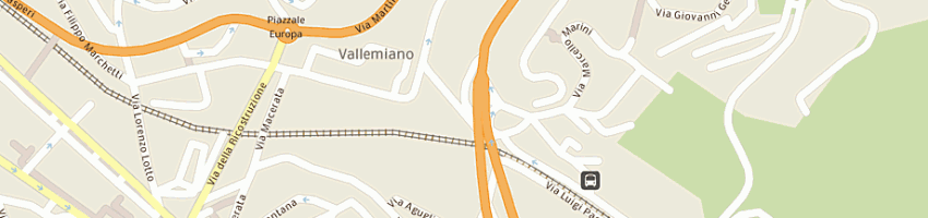 Mappa della impresa simoncini severino a ANCONA