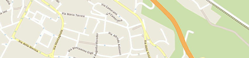 Mappa della impresa polenta fausto a ANCONA