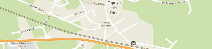 Mappa della impresa bradaschia guido a GORIZIA