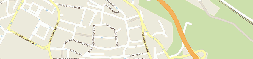 Mappa della impresa binci otello a ANCONA