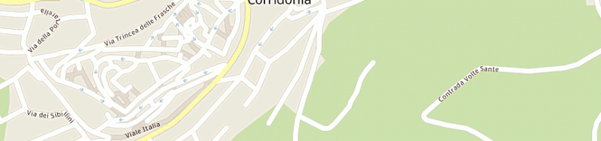 Mappa della impresa maram di peroni marcello e pettinari marina snc a CORRIDONIA