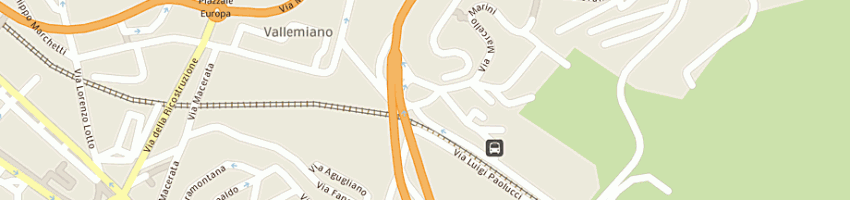 Mappa della impresa carloni gilberto e c a ANCONA