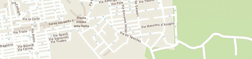 Mappa della impresa mcs srl a BAGHERIA
