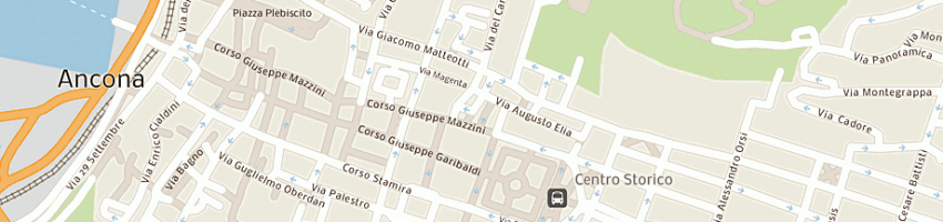 Mappa della impresa cipriani gianluca a ANCONA