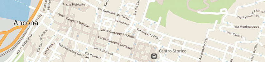 Mappa della impresa parrocchia ss cosma e damiano a ANCONA