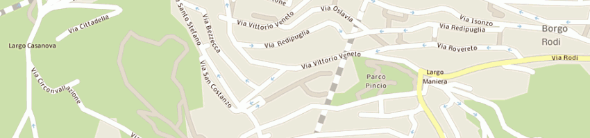 Mappa della impresa raccosta riccardo a ANCONA
