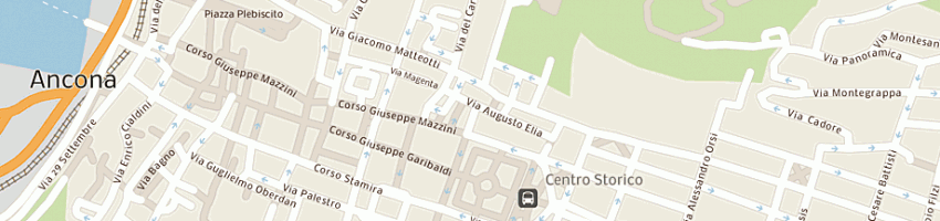 Mappa della impresa vettori giacomo a ANCONA