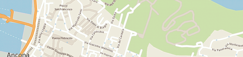 Mappa della impresa minicanguro a ANCONA