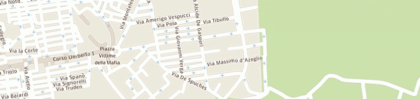 Mappa della impresa muliello manuela a PALERMO