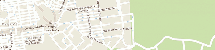 Mappa della impresa amalfi fabrizio a PALERMO