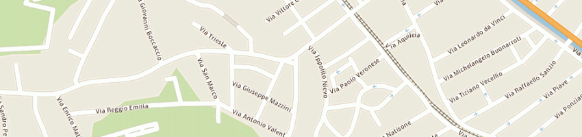 Mappa della impresa comar costruzioni srl a STARANZANO