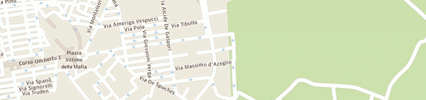 Mappa della impresa gruppo puleo srl a BAGHERIA