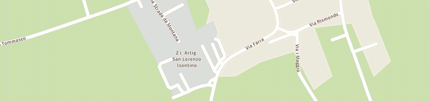 Mappa della impresa la girandola snc di skolaris mariano a SAN LORENZO ISONTINO