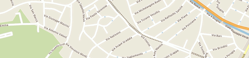 Mappa della impresa comune di monfalcone a MONFALCONE